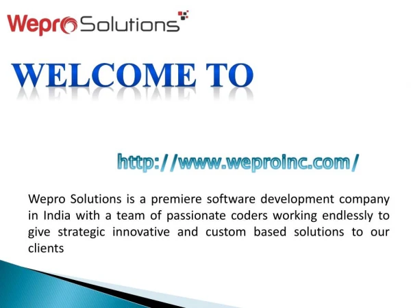 Carrier with Wepro Solutions | Cakephp application development