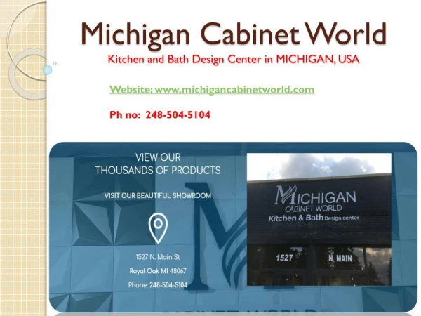 Best Kitchen and Bath Showrooms in Royal Oak, Michigan