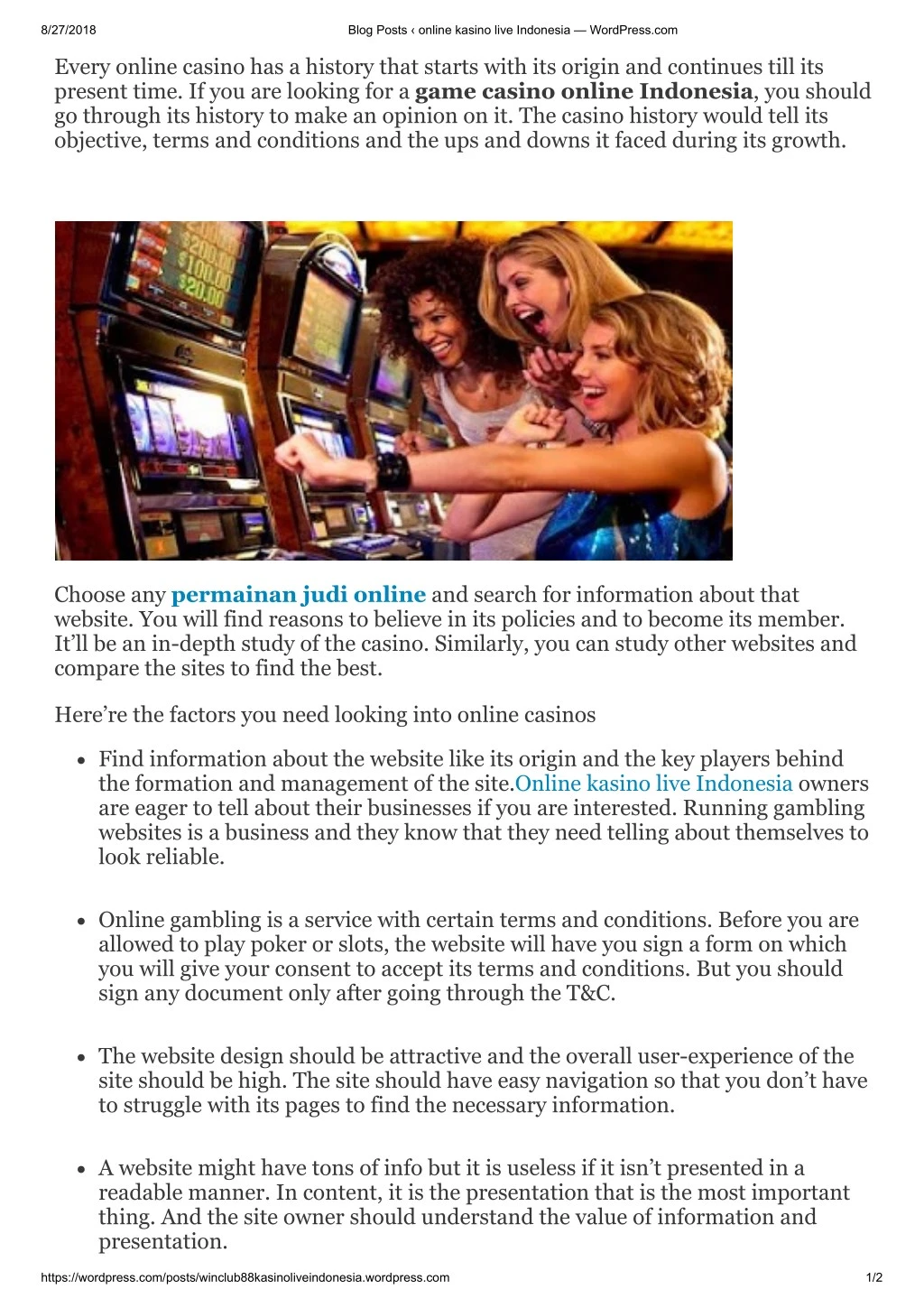 PPT - What do you need to know about an online casino PowerPoint ...