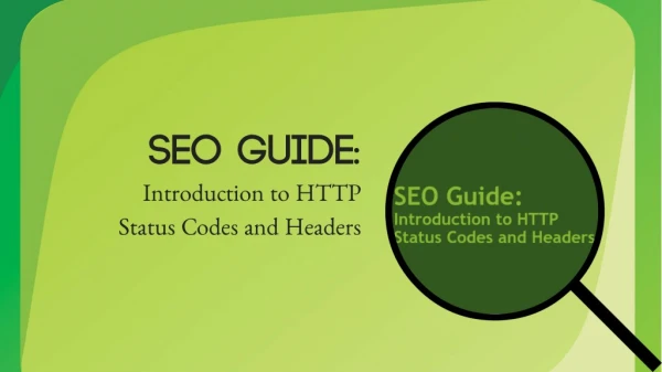 SEO Guide: Introduction to HTTP Status Codes and Headers