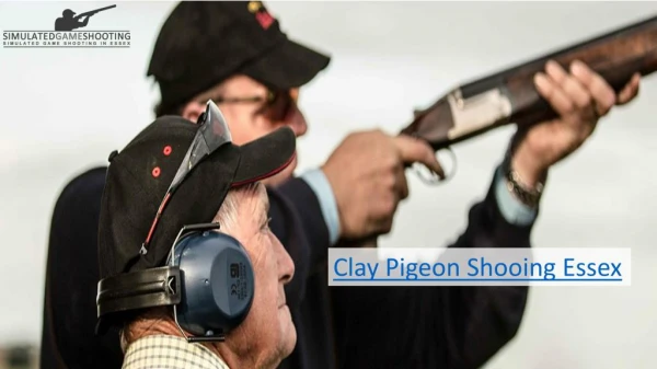 Clay Pigeon Shooing Essex