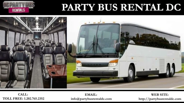 Elopement Elevating Party or Charter Buses for Rent
