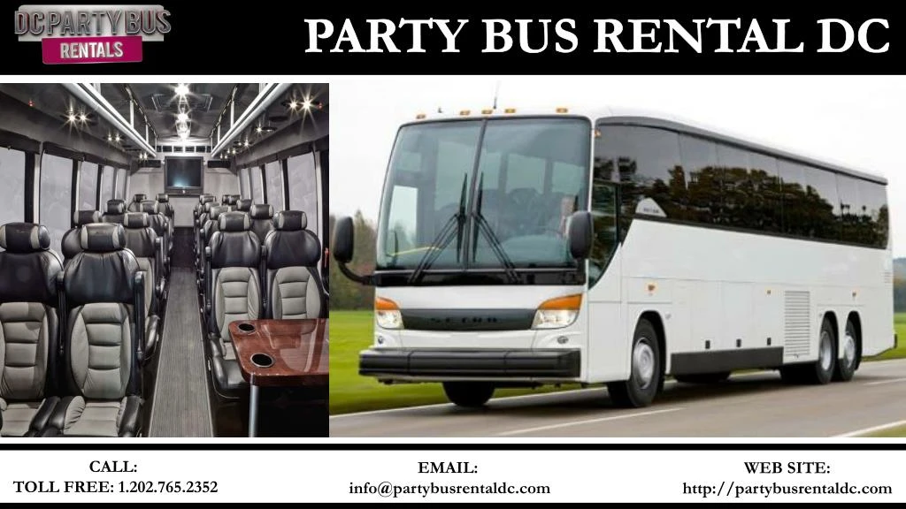 party bus rental dc