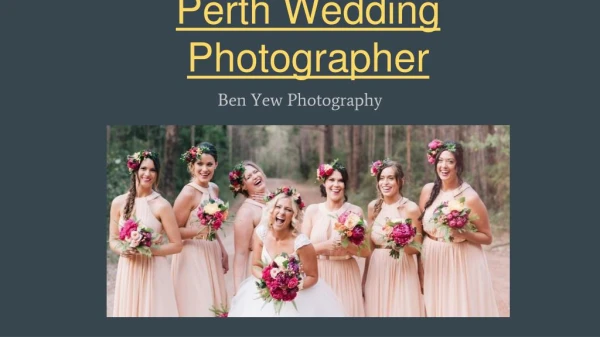 Perth Wedding Photographer | Ben Yew