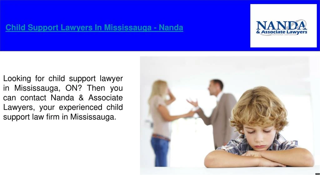 child support lawyers in mississauga nanda