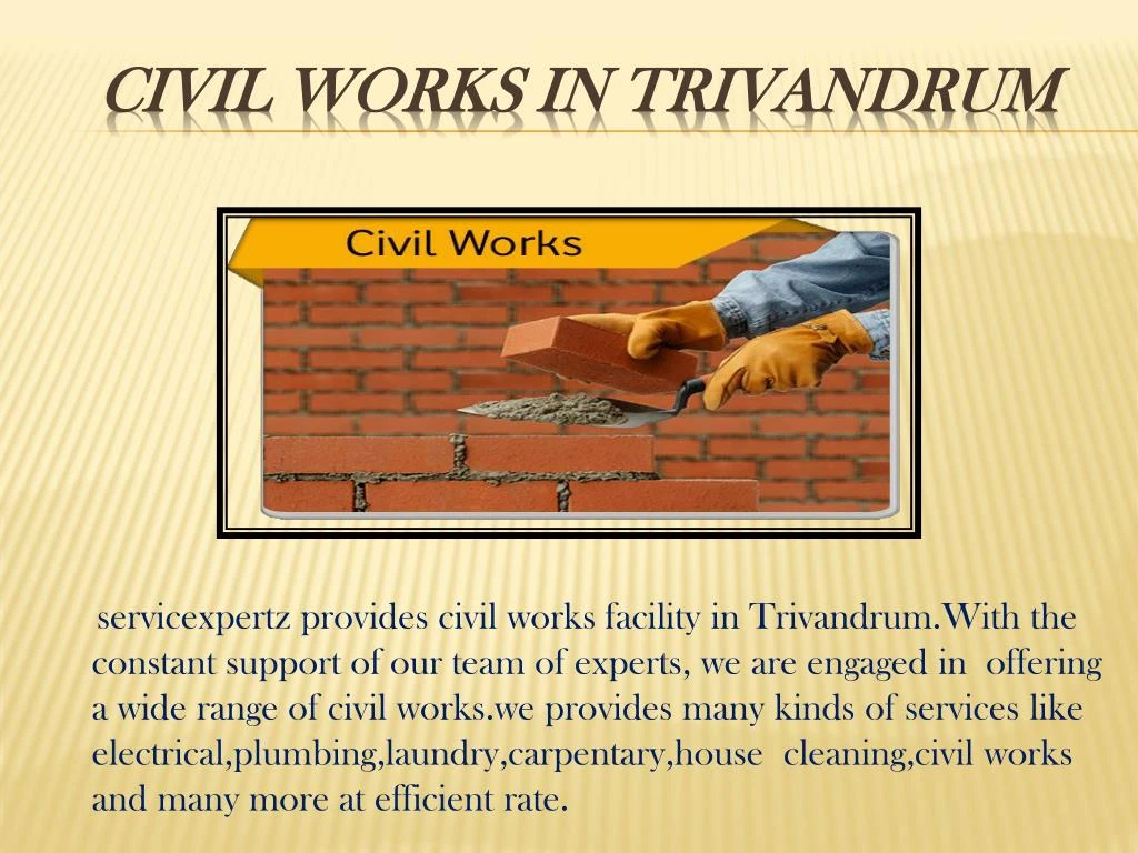 civil works in trivandrum