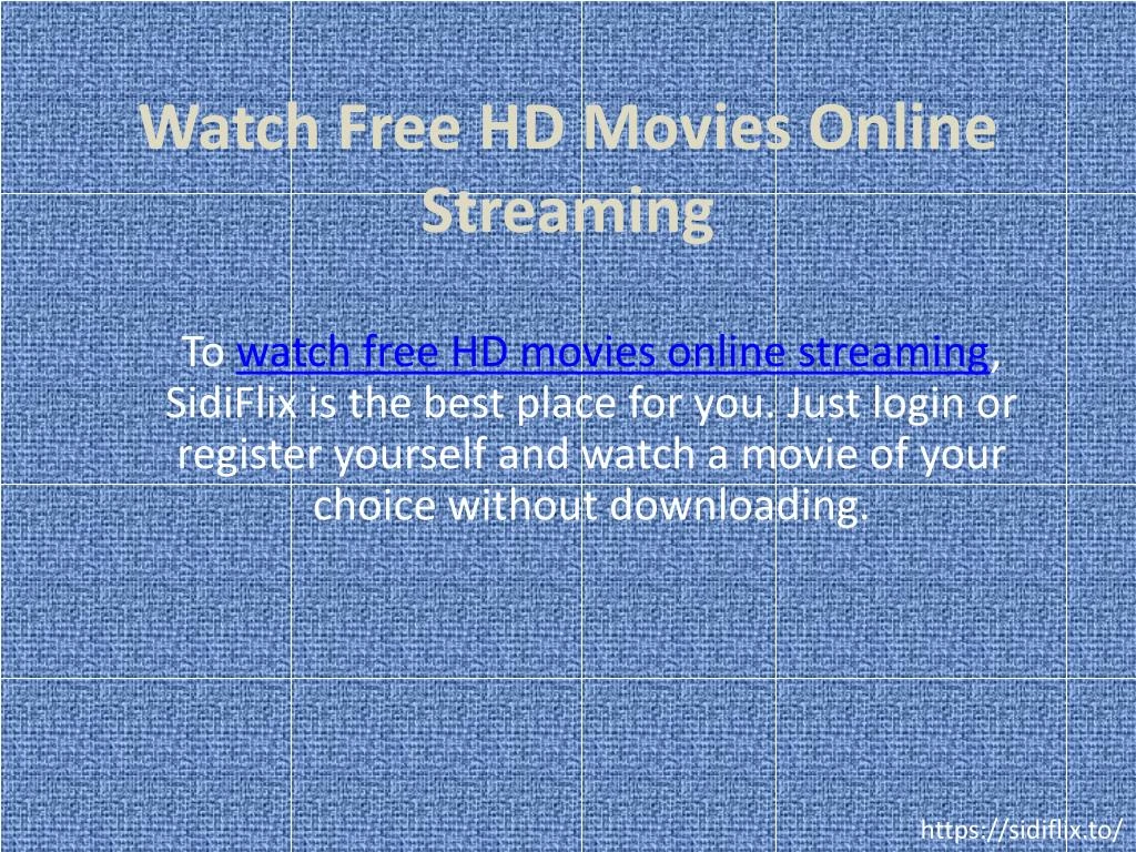 watch free hd movies online streaming