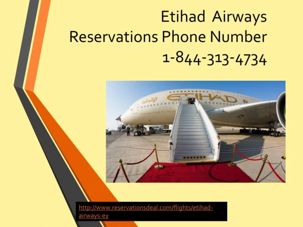 Etihad Airways Reservations Phone Number
