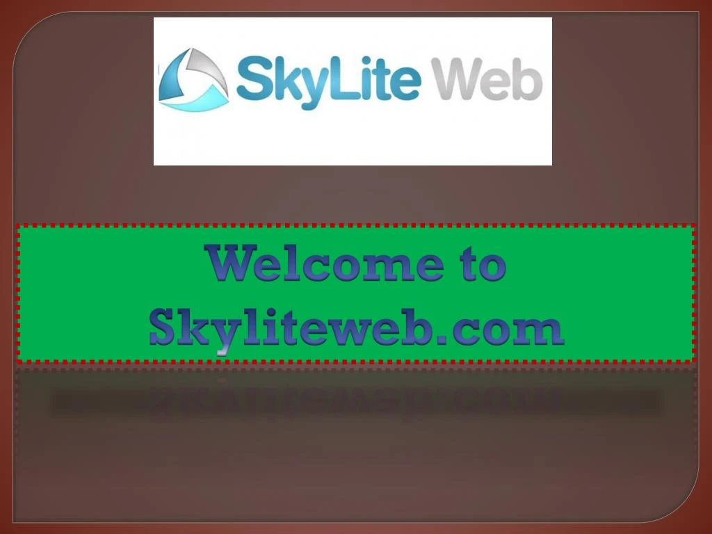 welcome to skyliteweb com