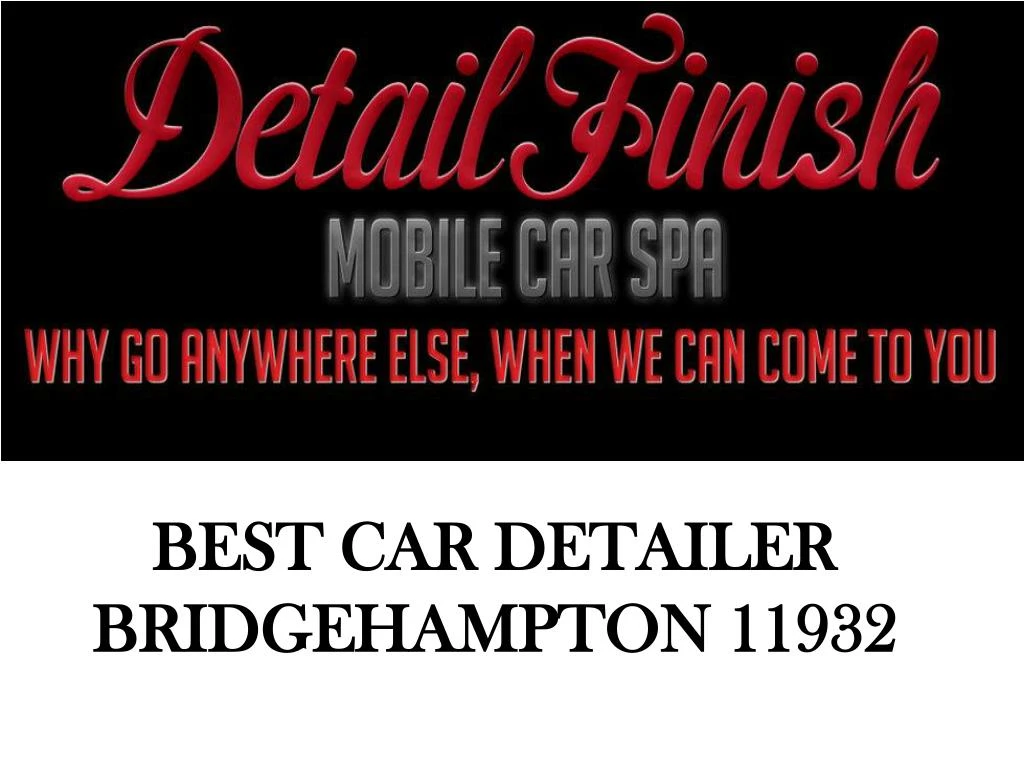 best car detailer bridgehampton 11932