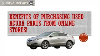 Acura Parts From Online Stores!