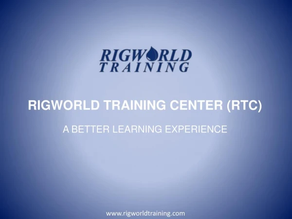 First Aid training - RigWorld Training Center