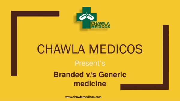 Worldwide Generic & Branded medicine suppliers â€“ Chawla Medicos
