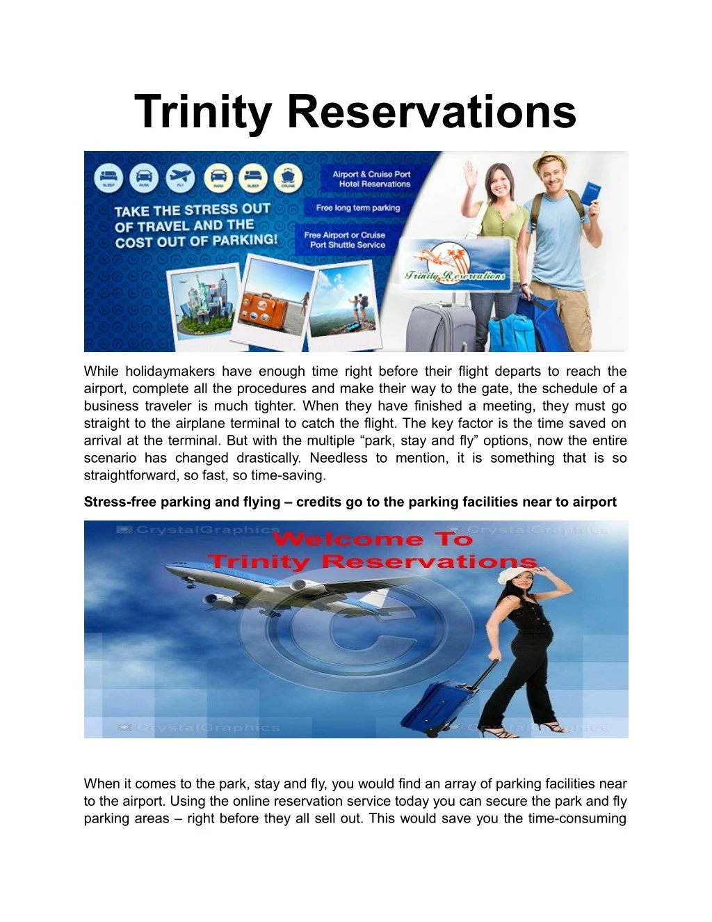 trinity reservations