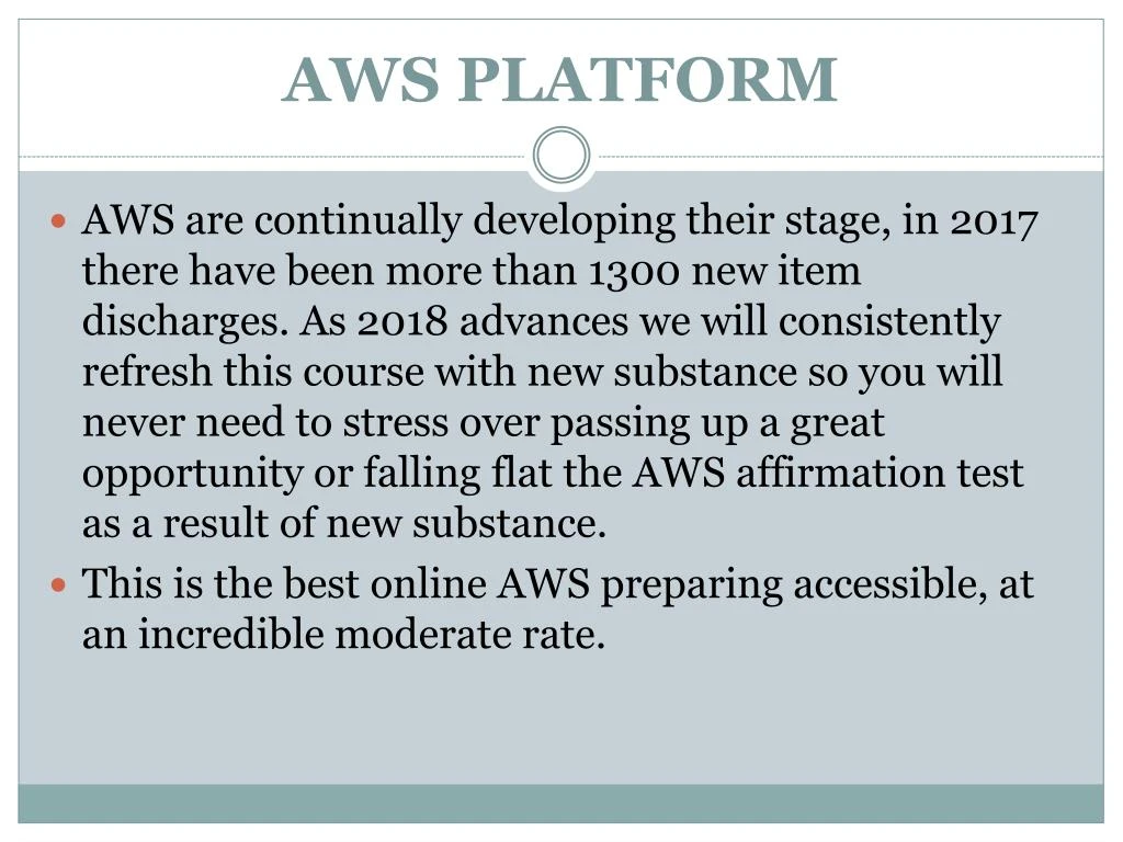 aws platform