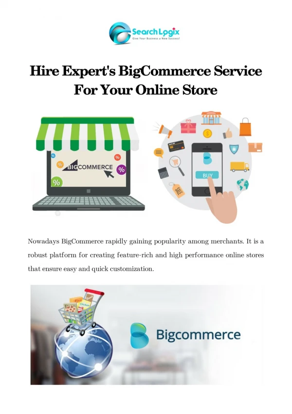 Hire Expert's BigCommerce Service For Your Online Store
