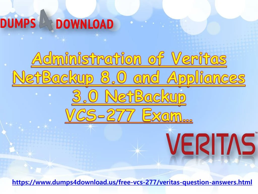 administration of veritas netbackup