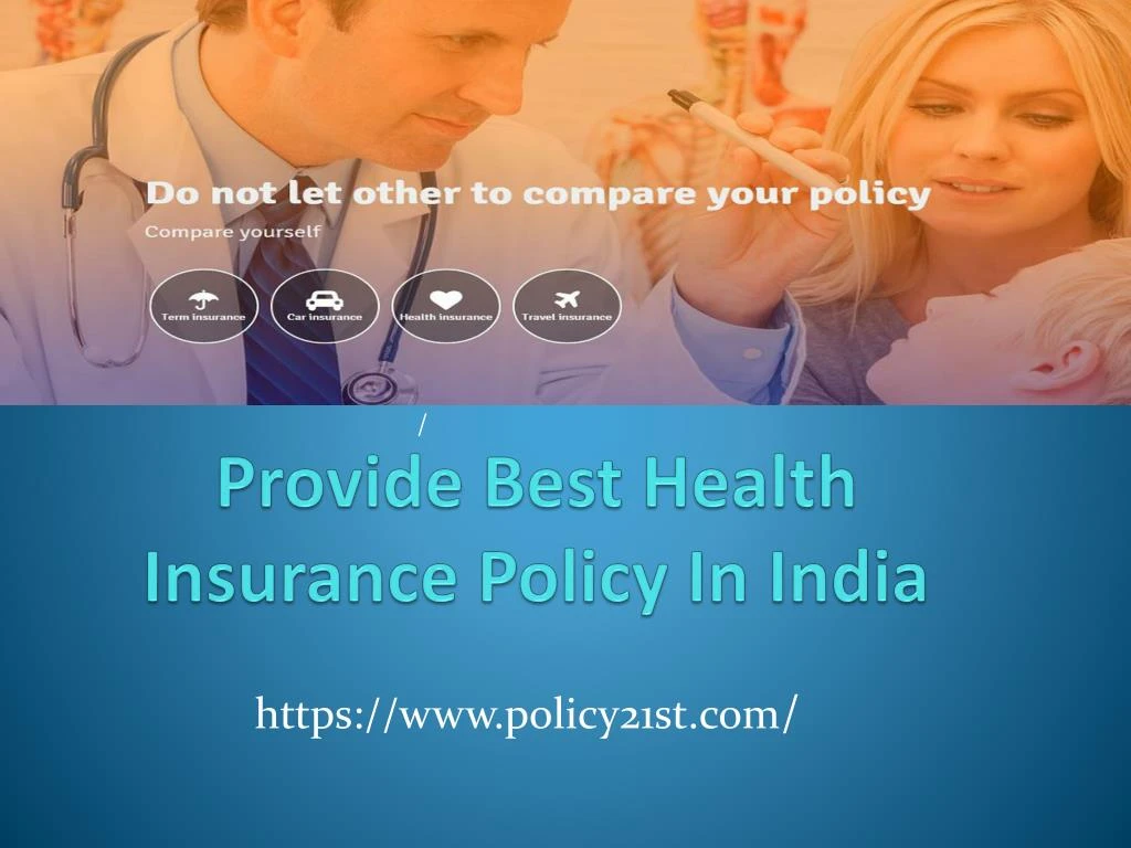 provide best health insurance policy in india