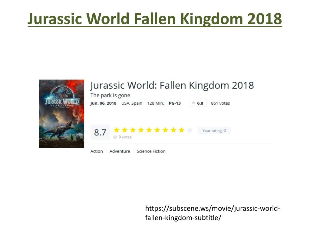 jurassic world fallen kingdom 2018