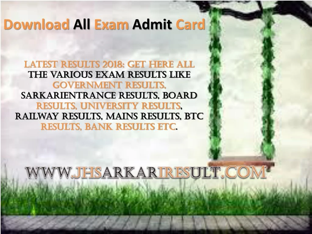 download all exam admit card