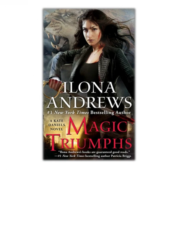 [PDF] Free Download Magic Triumphs By Ilona Andrews