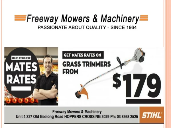 Best Quality Mowers Hoppers Crossing