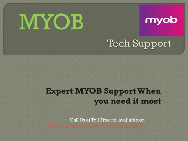 MYOB Support - Customer Service Tech Support Phone Numbers