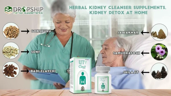 Herbal Kidney Cleanser Supplements, Kidney Detox at Home