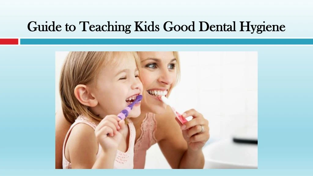 dental hygiene presentation for kindergarten ppt