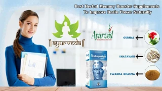 Best Herbal Memory Booster Supplements to Improve Brain Power Naturally - slide 1
