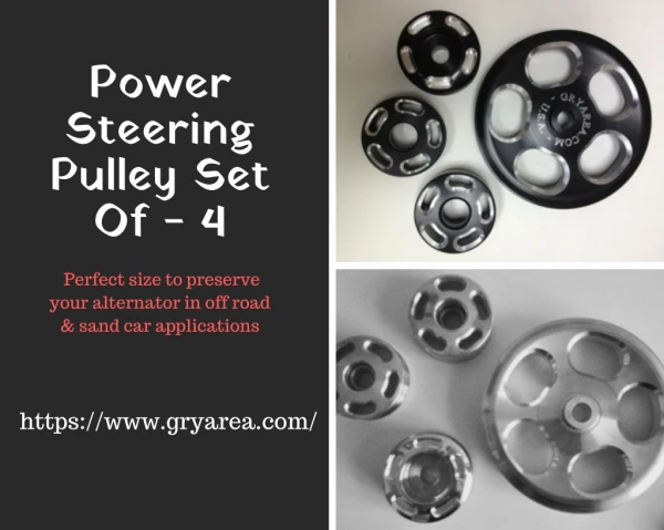 Power Steering Pulley Set