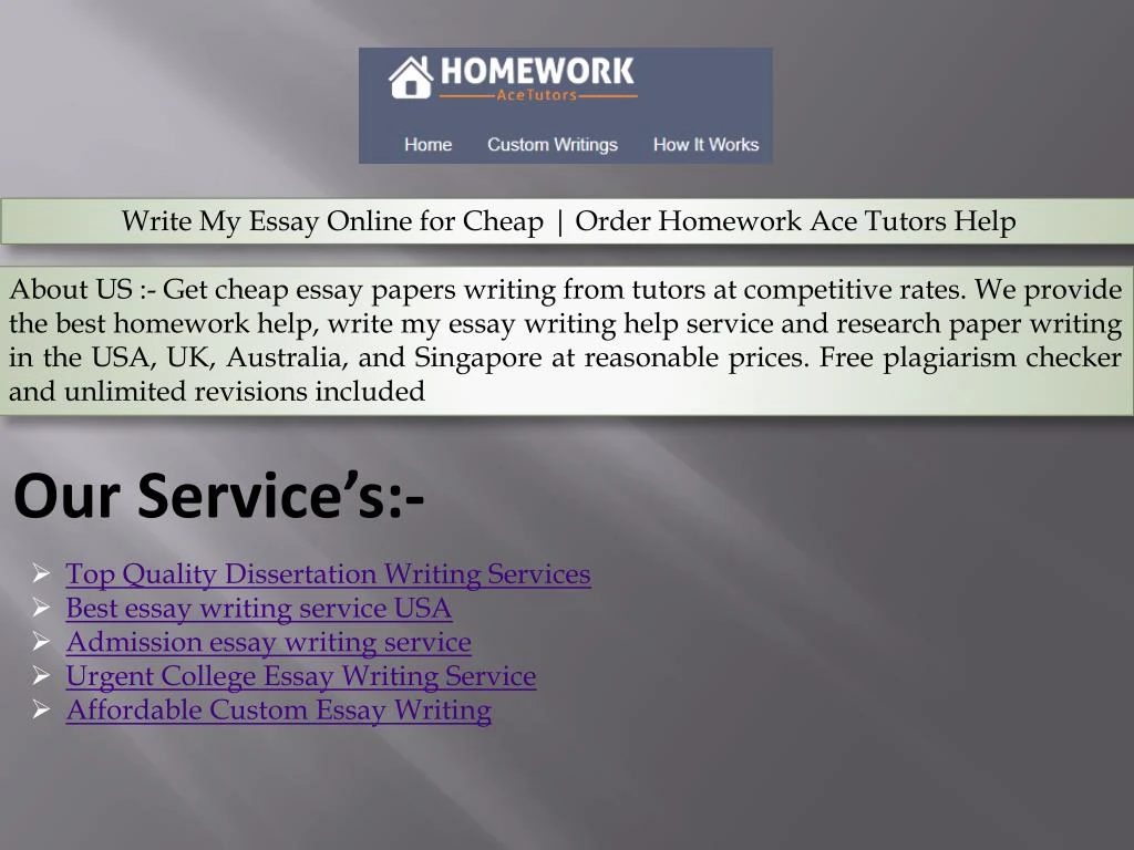 write my essay online for cheap order homework