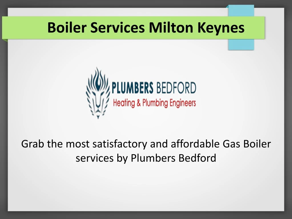 boiler services milton keynes