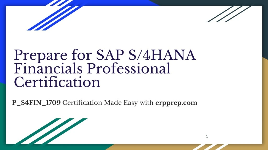 prepare for sap s 4hana financials professional