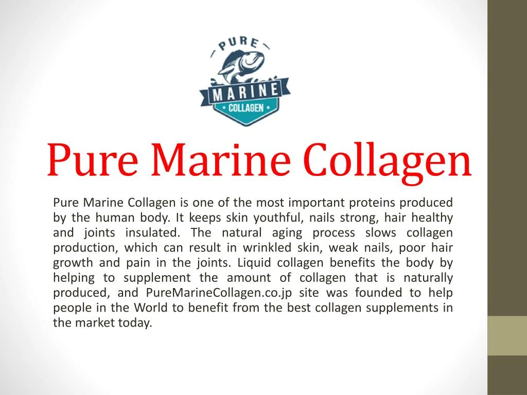 pure marine collagen