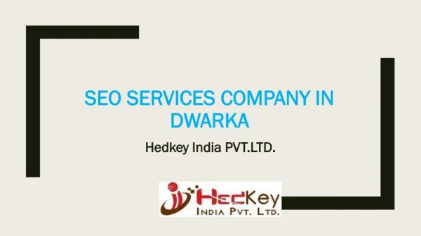 SEO Services Company in Dwarka