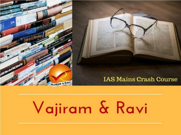 Prelim Test Series 2018 - Vajiram and Ravi