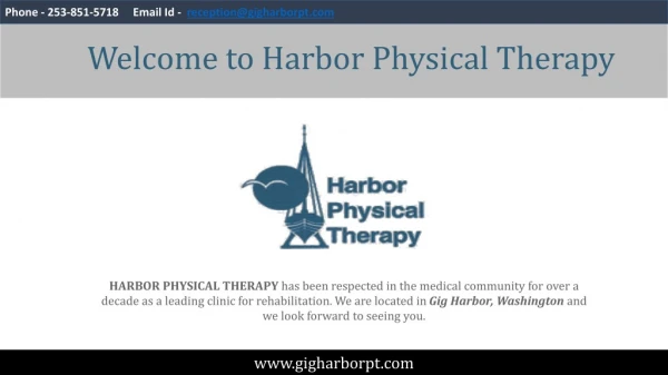 Bppv Treatment Gig Harbor