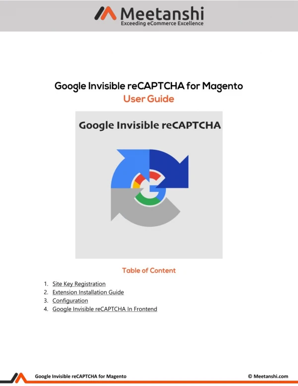 Magento Google Invisible reCAPTCHA