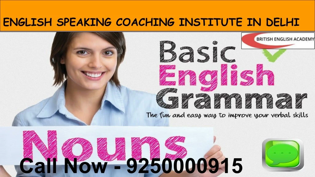 english speaking coaching institute in delhi