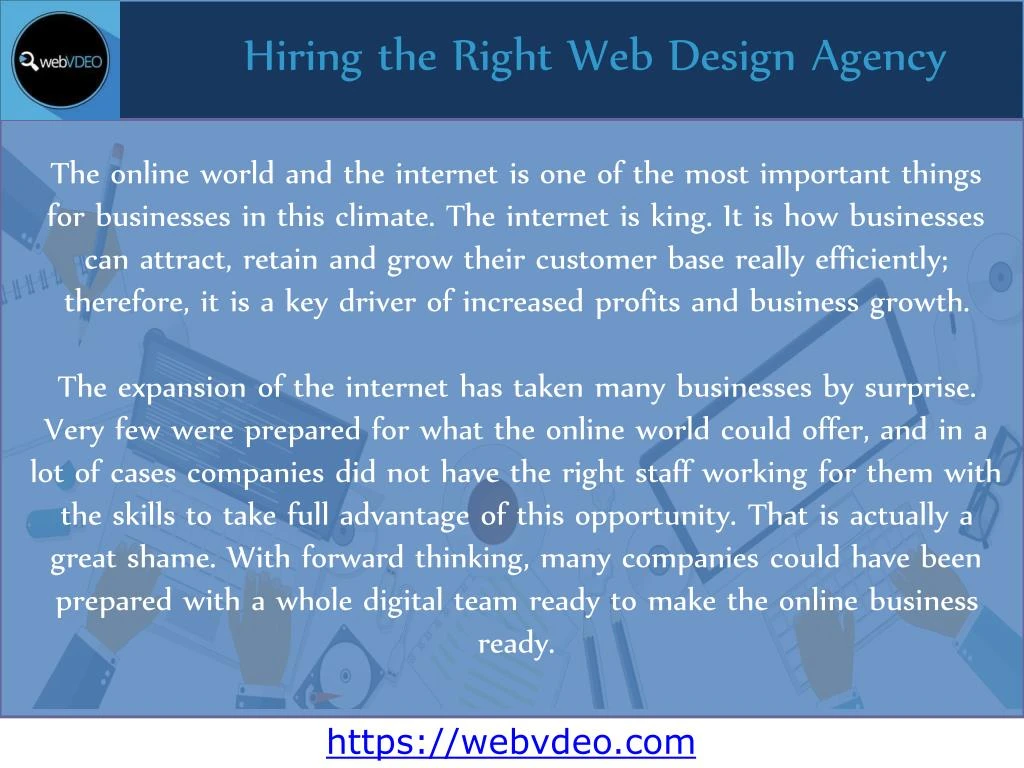 hiring the right web design agency