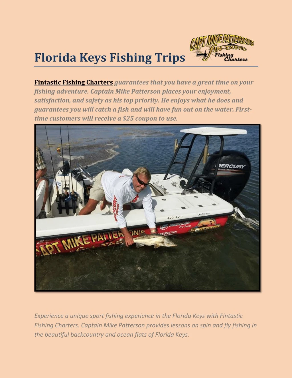 florida keys fishing trips