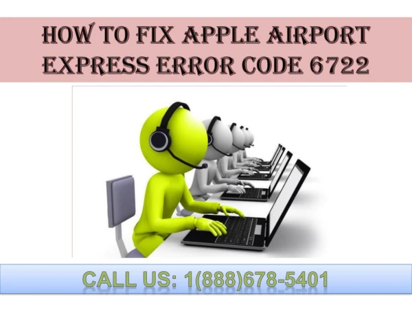 how to fix apple airport express error code 6722