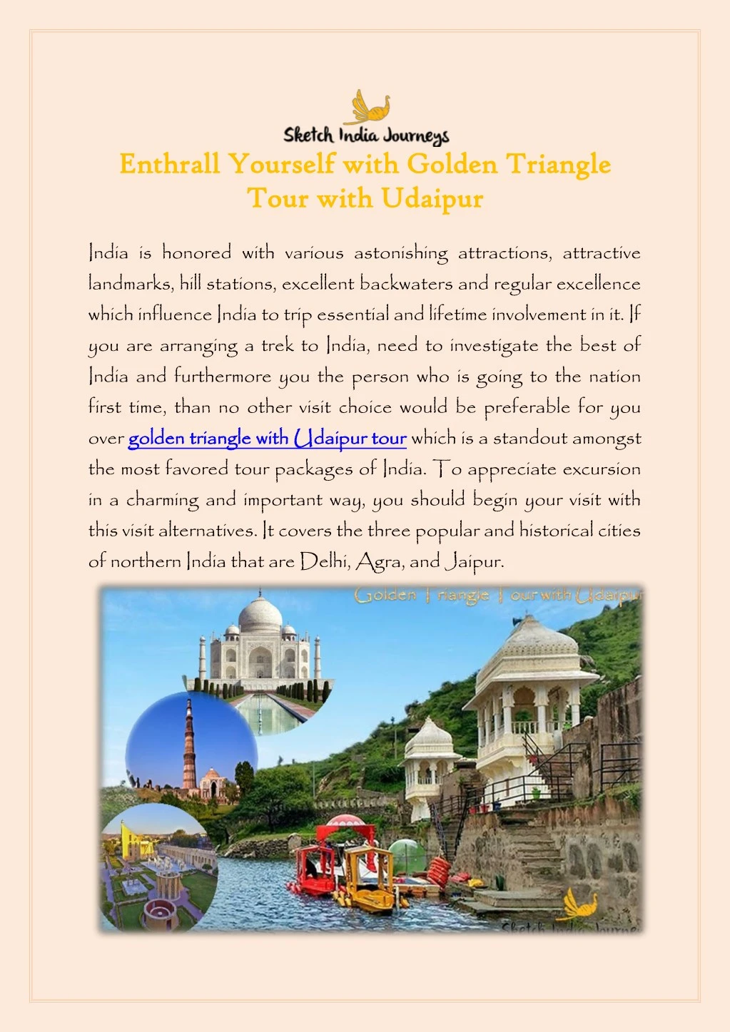 enthrall yourself with golden triangle enthrall