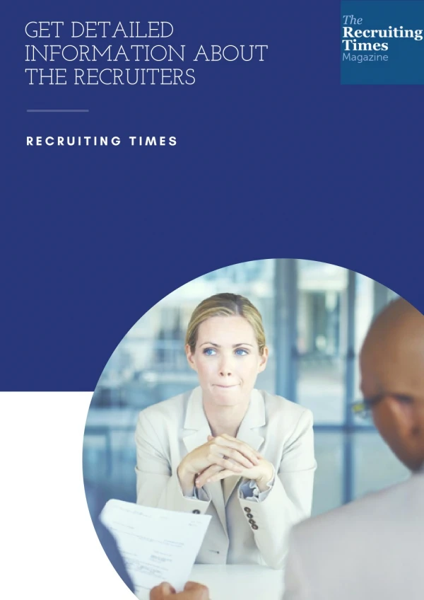 Best Information about the Recruiters