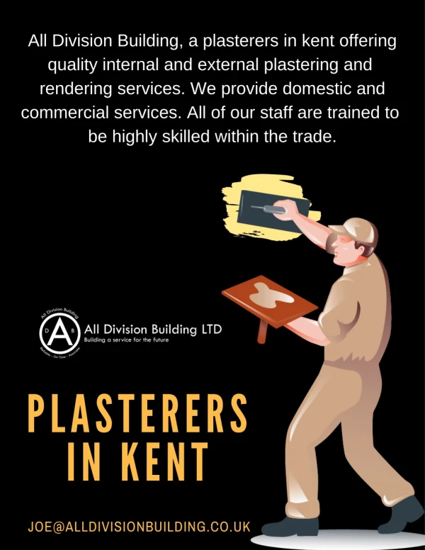 Plasterers in Kent