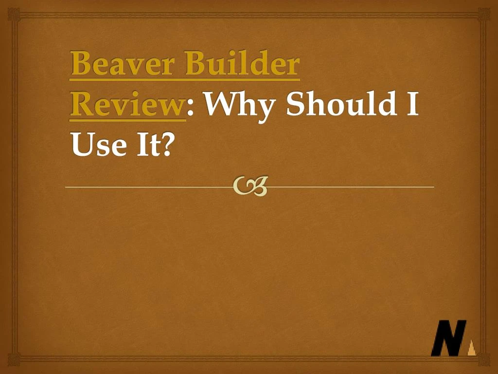 beaver builder review why should i use it