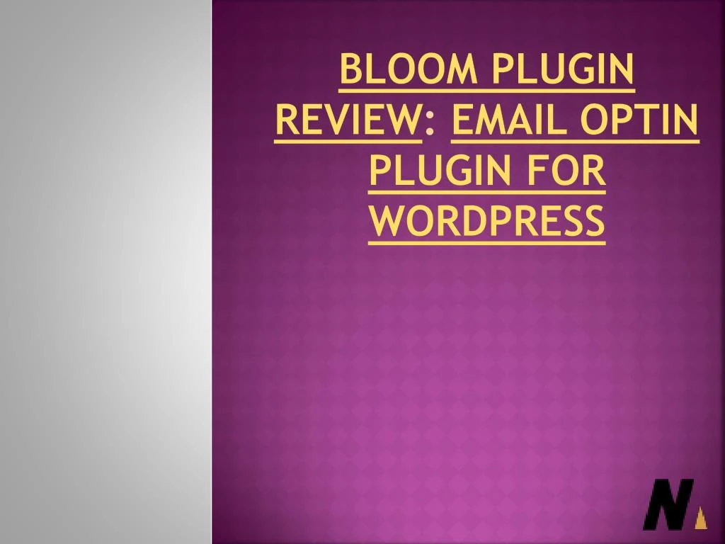 bloom plugin review email optin plugin for wordpress