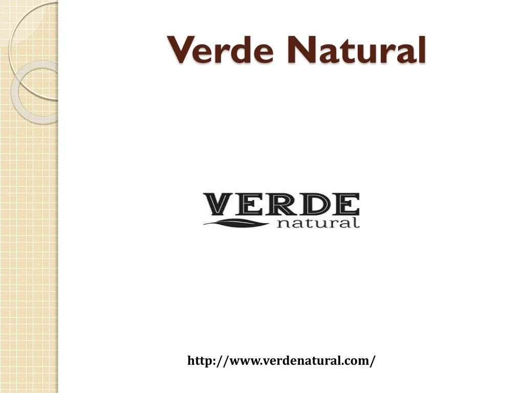 verde natural