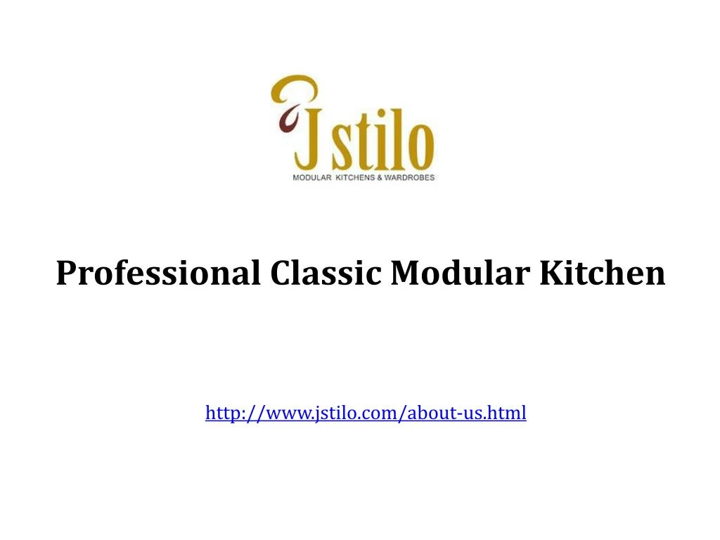 professional classic modular kitchen